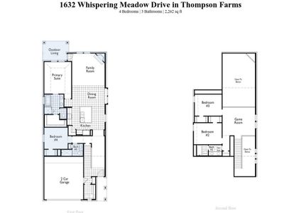 New construction Single-Family house 1632 Whispering Meadow Drive, Van Alstyne, TX 75495 Windermere Plan- photo 1 1