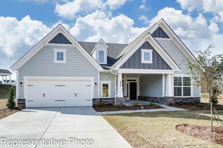 New construction Single-Family house 6110 Old Evergreen Parkway, Unit 133, Indian Trail, NC 28079 Edgefield- photo 2 2