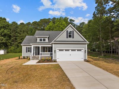 New construction Single-Family house 65 Tall Cedar Lane, Youngsville, NC 27596 - photo 0