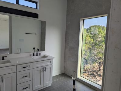 Master bathroom