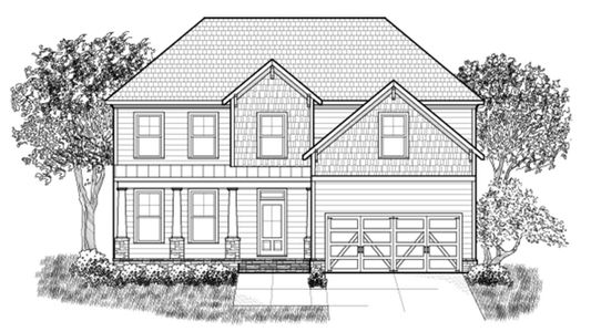 New construction Single-Family house Brookwood, 9947 Stretford Road, Douglasville, GA 30135 - photo