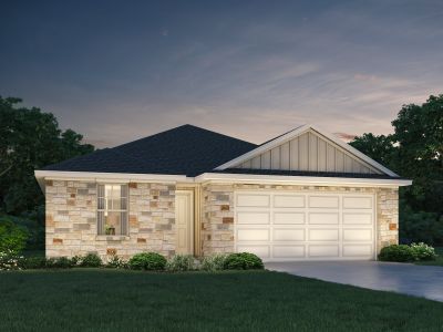 New construction Single-Family house 6408 Dragride Road, Buda, TX 78610 The Callaghan (830)- photo 0