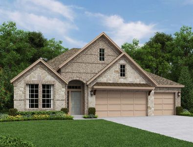 New construction Single-Family house 3116 Rocky Falls Lane, League City, TX 77573 Dominion Homeplan- photo 0 0