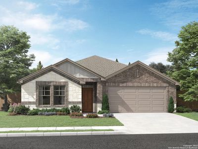 New construction Single-Family house 16907 Eaton Terrace, San Antonio, TX 78247 The Oleander (C401)- photo 0