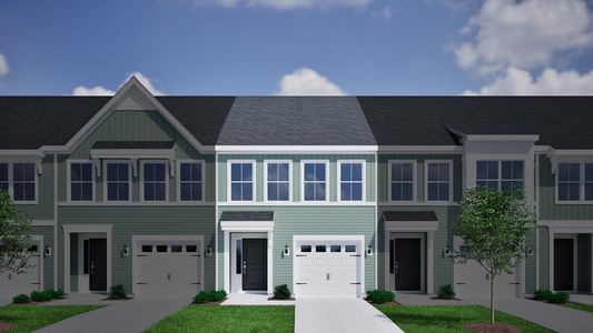 New construction Townhouse house 552 Georgia'S Landing Parkway, Raleigh, NC 27603 - photo 0