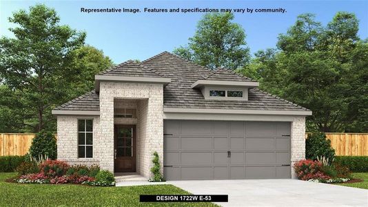 New construction Single-Family house 16330 Verbena Glen Drive, Hockley, TX 77447 Design 1722W- photo 0