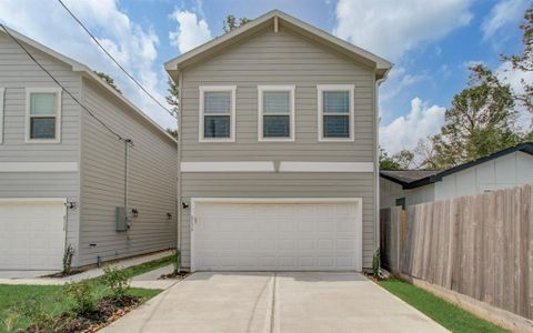 Beautiful new construction with side entry front door, private driveway & 2 car garage!