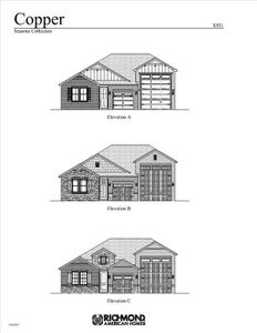 New construction Single-Family house 246 Great Northern Dr, Cedar Creek, TX 78612 Copper- photo