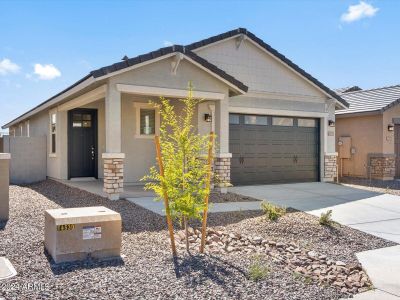 New construction Single-Family house 40115 W Wade Drive, Maricopa, AZ 85138 Olive- photo 2 2
