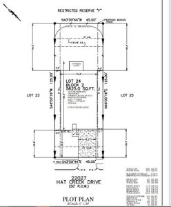 Plot Plan