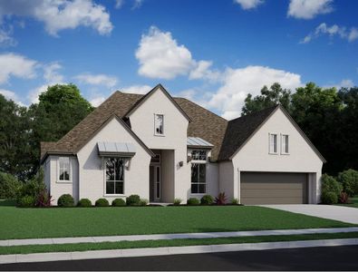 New construction Single-Family house 29814 Aaron River Trail, Fulshear, TX 77441 - photo 1 1