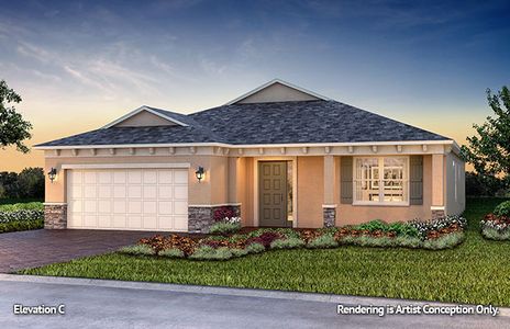 New construction Single-Family house Weybourne Landing - Wisteria, 8447 Southwest 99th Street Road, Ocala, FL 34481 - photo