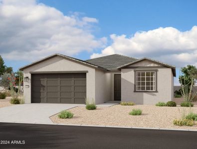 New construction Single-Family house 2431 E Wagon Wheel Lane, San Tan Valley, AZ 85140 Marigold Homeplan- photo 0