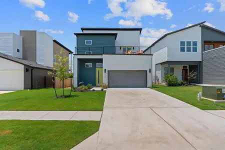 New construction Single-Family house 6020 Sendero Hills Pkwy, Austin, TX 78724 Redbud - photo 0