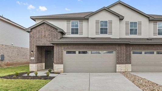 New construction Townhouse house 18512 Cremello Dr, Unit B, Manor, TX 78653 The Pecan- photo
