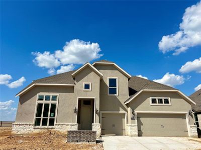 New construction Single-Family house 22034 Desert Hill Trail, Cypress, TX 77433 Chatham- photo 0