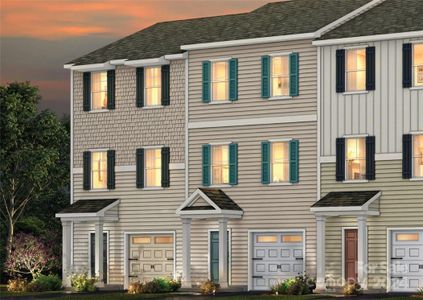 New construction Townhouse house 11809 Basking Drive, Unit 33-A, Charlotte, NC 28214 The Darlow TH- photo 0 0