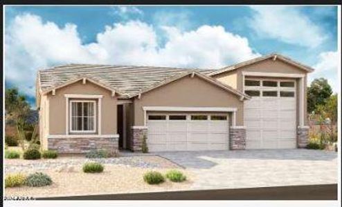 New construction Single-Family house 17551 W Running Deer Trail, Surprise, AZ 85387 Bronze- photo 0 0