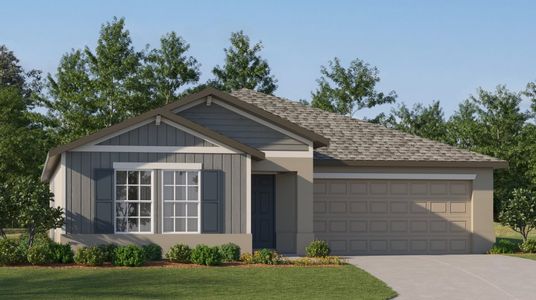 New construction Single-Family house 8840 Bay Leaf Dr, Parrish, FL 34221 Dover- photo 0