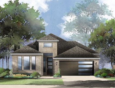 New construction Single-Family house 3020 Ashby Park, Bulverde, TX 78163 Emily 50-2554F.1- photo 0