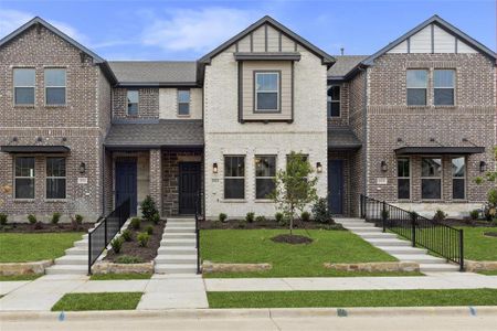 New construction Townhouse house 6426 Baritone Court, Sachse, TX 75048 Brown Homeplan- photo 25 25