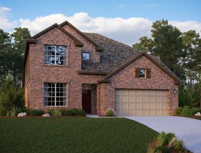 New construction Single-Family house 17302 Chester Valley Trail, Hockley, TX 77447 - photo 3 3