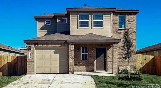 New construction Single-Family house 6834 Rondo Measure, San Antonio, TX 78252 1625 - ELEV A - THE SWIFT- photo 0