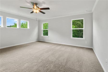 New construction Single-Family house 22 Roxberry Glen, Dallas, GA 30157 The Willow D- Unfinished Basement - photo 18 18