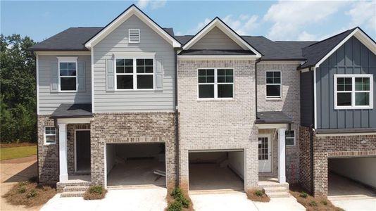 New construction Townhouse house 7060 Fringe Flower Drive, Unit 98, Austell, GA 30168 Westfor- photo 0