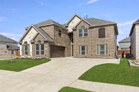 New construction Single-Family house 1400 Thunder Dove, Mansfield, TX 76063 Brentwood II FSW (w/Media)- photo 1 1