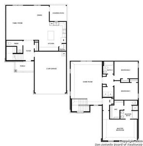 New construction Single-Family house 206 Grey Woodpecker, San Antonio, TX 78253 The Bowen- photo 0