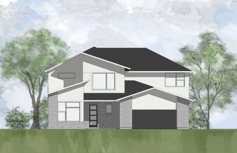 New construction Single-Family house 7501 Becasseau Drive, Austin, TX 78738 Merrick II- photo 0 0