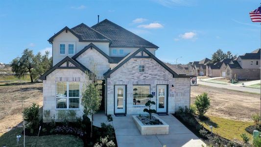 New construction Single-Family house 2141 Magnolia Hill Dr, Leander, TX 78641 The Fitzgerald- photo 1 1