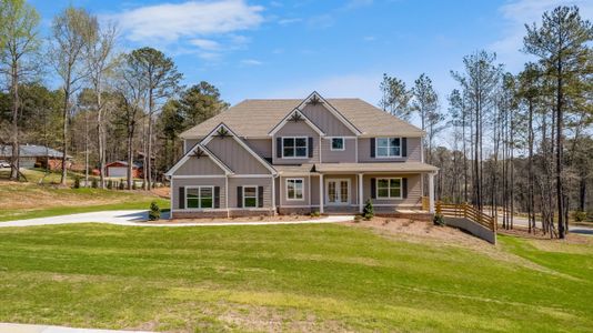 New construction Single-Family house 100 Windchime Way, Tyrone, GA 30290 The Pendlenton- photo 0