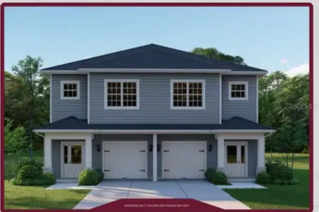 New construction Townhouse house 2114 Waitman, Leesburg, FL 34748 - photo 0