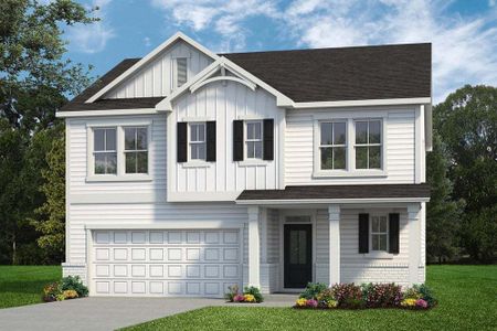 New construction Single-Family house 90 Eagle Crest Ct, Lillington, NC 27546 The Holly- photo 0