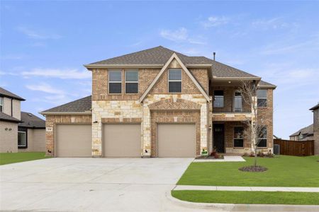 New construction Single-Family house 894 Blue Heron Drive, Forney, TX 75126 Princeton 2F (w/Game)- photo 0 0