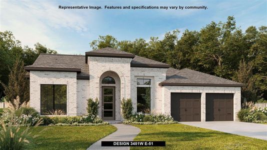 New construction Single-Family house Design 3481W, 26110 Happy Home Street, Hockley, TX 77447 - photo