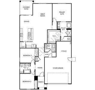 New construction Single-Family house 21 S 175Th Avenue, Goodyear, AZ 85338 Sawyer- photo 3 3