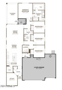 New construction Single-Family house 2050 E Wetleaf Place, Casa Grande, AZ 85122 Sunstone- photo 1 1
