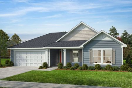 New construction Single-Family house Plan 1446 Modeled, 121 Saint Clair Drive, Fuquay Varina, NC 27526 - photo