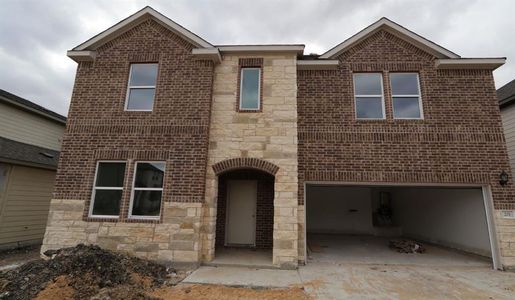 New construction Single-Family house 201 Oconee St, Hutto, TX 78634 Trinity - photo 0 0