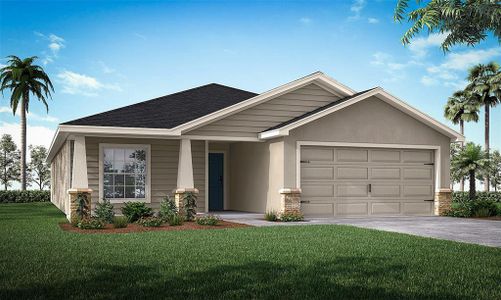 New construction Single-Family house 6127 Hammock Island Way, Haines City, FL 33844  PARKER - photo 0