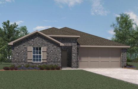 New construction Single-Family house 8522 Kokernot Lane, Rosharon, TX 77583 BURNET PLAN 2199 - 40'- photo 0