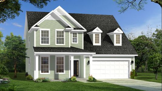 New construction Single-Family house Drayton, 20 Hickory Run Lane, Youngsville, NC 27596 - photo