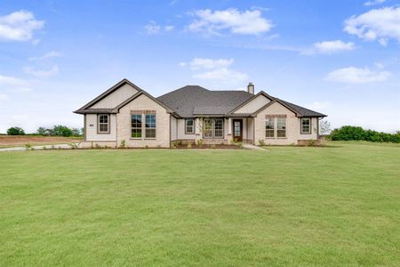 New construction Single-Family house 150 Big Bend Trail, Valley View, TX 76272 Colorado II- photo
