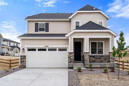 New construction Single-Family house 39681 Congress Lane, Elizabeth, CO 80107 Estes- photo 0 0