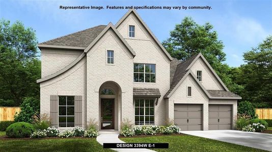 New construction Single-Family house 9714 Magnolia Estates Lane, Iowa Colony, TX 77578 Design 3394W- photo 0 0