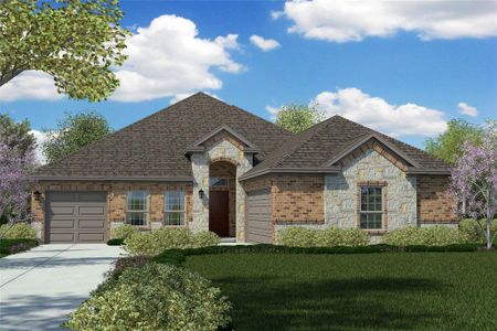 New construction Single-Family house 809 Hat Creek Drive, Midlothian, TX 76065 Granbury J- photo 0