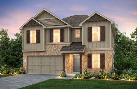 New construction Single-Family house Kisko, 824 Cherrystone Loop, Buda, TX 78610 - photo